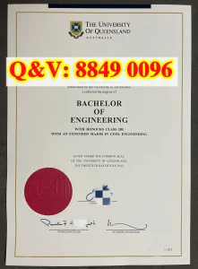 2013年澳大利亚昆士兰大学毕业证荣誉土木工程学士...