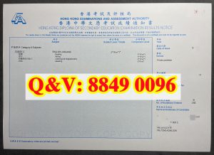 2025年香港DSE成绩单｜香港中学文凭考试成绩单