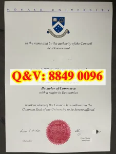 莫纳什大学毕业证商学士文凭解读：澳大利亚八大名...