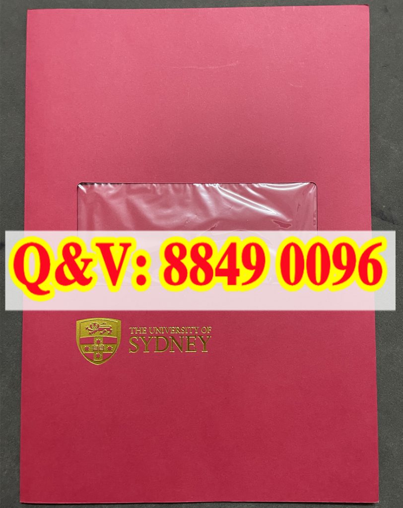 悉尼大学毕业证封皮，悉尼大学文凭外壳，澳洲大学毕业证封套