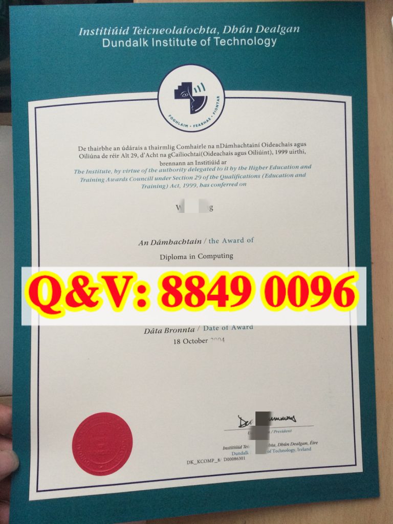 爱尔兰唐道克理工学院毕业证｜爱尔兰唐道克理工学院计算机文凭证书（images 1）