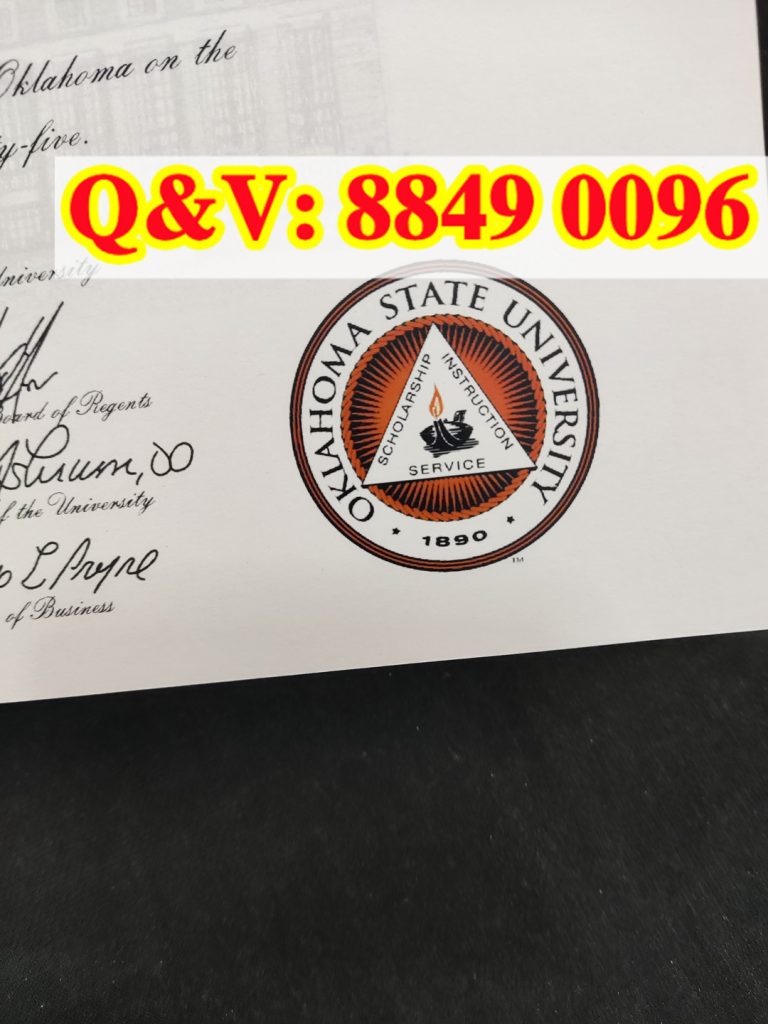 OSU 俄克拉荷马州立 DHA 健康管理博士原版毕业证哥特校名双层钢印四层手写签名展示(images 2)