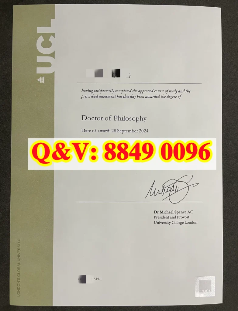 伦敦大学学院毕业证英国UCL大学哲学博士学位证书全解析｜UCL Doctor of Philosophy Diploma（images 1）