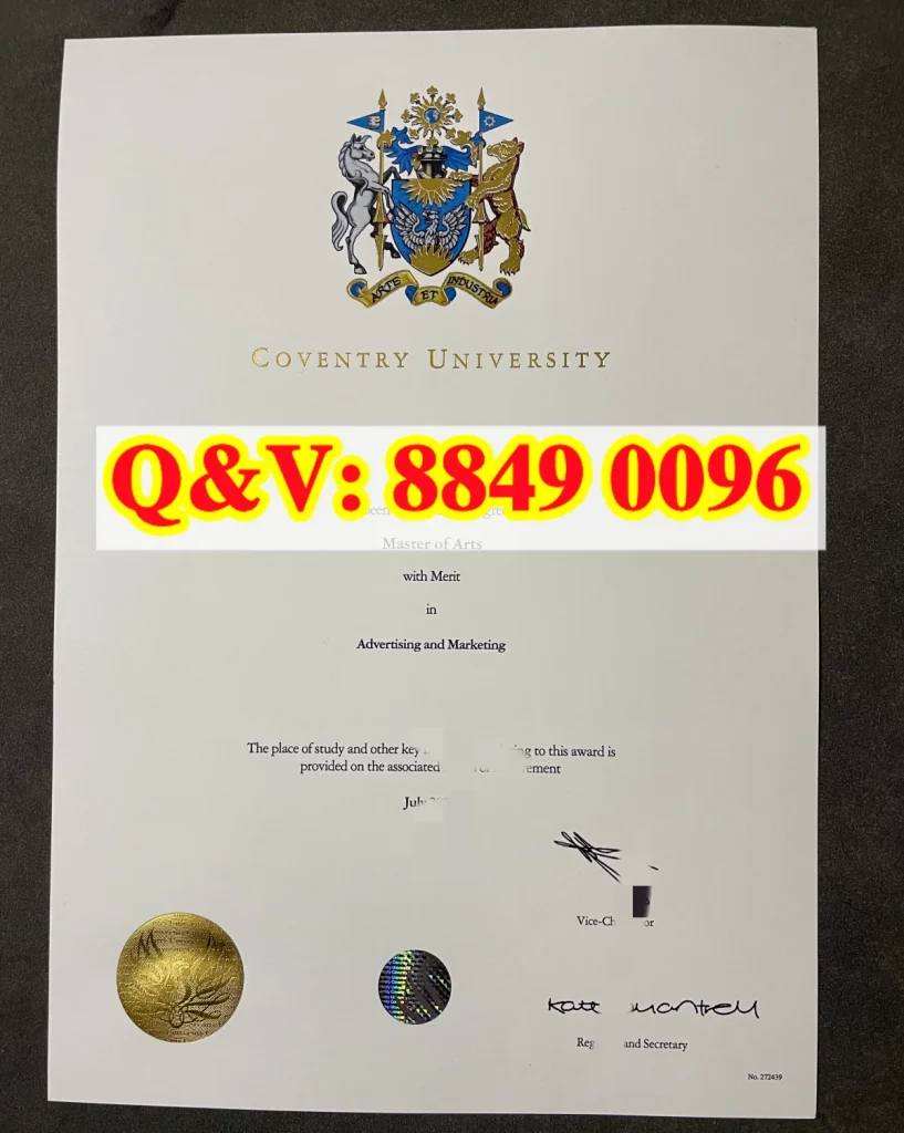考文垂大学广告市场营销硕士文凭，Coventry MA Advertising Marketing 学位证书，英国营销硕士国内广告行业求职学历材料，商科营销留学硕士凭证，英国硕士学位证补办流程，境外广告营销硕士国内经管博士前置学历，文创商科留学生落户研究生证明