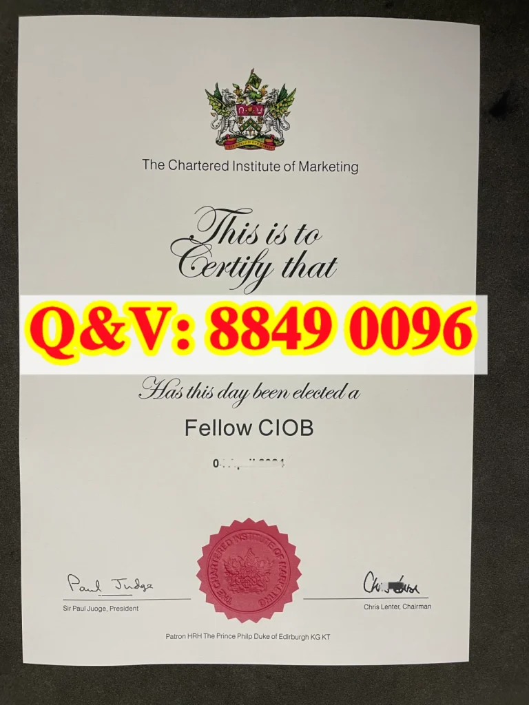 英国特许市场营销协会 CIM 资深会士证书完整解析|CIM Fellow Membership Certificate(images 1)