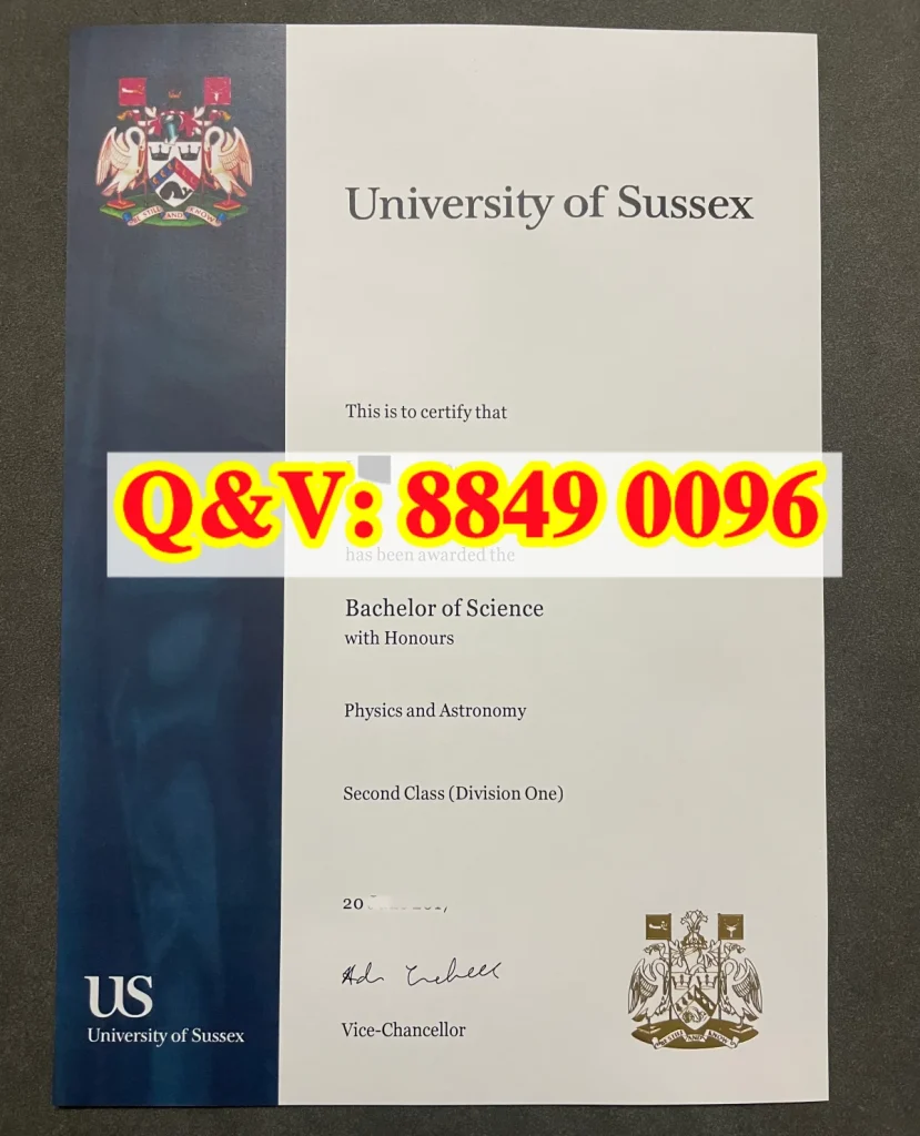 英国萨塞克斯大学毕业证文凭,University of Sussex diploma degree