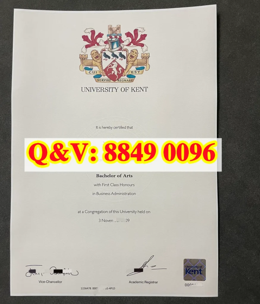 英国肯特大学文凭毕业证Diploma from University of Kent United Kingdom(images 1)