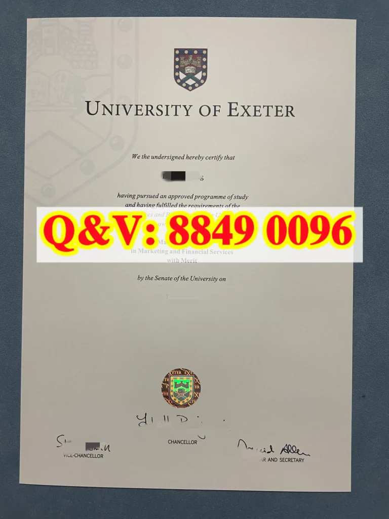 英国埃克塞特大学文凭Diploma from University of Exeter(images 1)