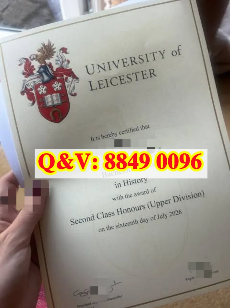 莱斯特大学毕业证模版University of Leicester degree
