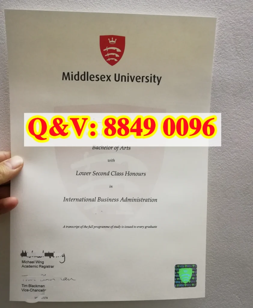 实拍英国密德萨斯大学文凭,Middlesex University degree,英国密德萨斯大学毕业证,英国密德萨斯大学本科学士学位证书,英国密德萨斯大学学历样本