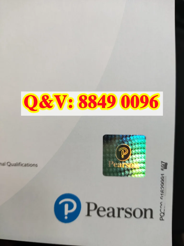 伦敦工商会三级簿记与会计职业财会证书防伪实拍图