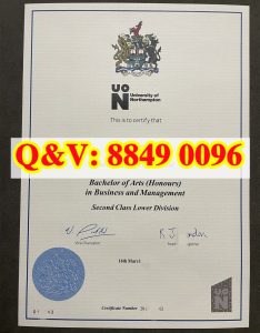 英国北安普顿大学毕业证｜北安普顿大学商务管理荣...