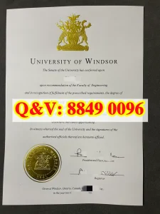加拿大温莎大学毕业证样本｜University of Windsor...