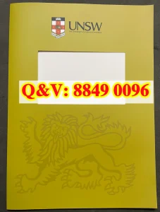 新南威尔士大学毕业证封皮定制｜University of New...