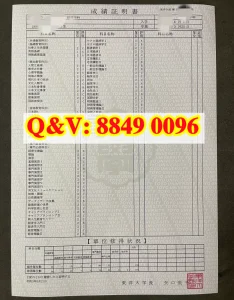 日本东洋大学成绩单经济学部本科成绩证明书全解析...