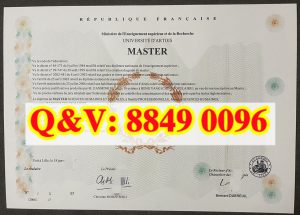 法国阿尔图瓦大学毕业证人文社会科学硕士法文学位...