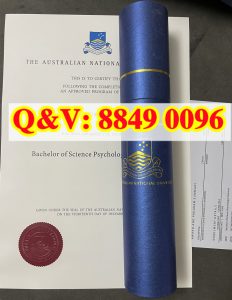 澳大利亚国立大学毕业证 ANU 心理学理学学士原版英...