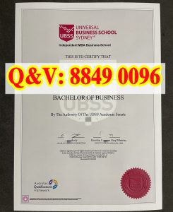 澳大利亚悉尼 UBSS 环球商学院毕业证商科学士学位...
