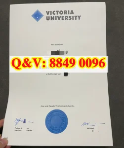 澳大利亚维多利亚大学毕业证样本｜Victoria Univer...