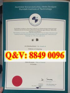 爱尔兰唐道克理工学院毕业证｜爱尔兰唐道克理工学...