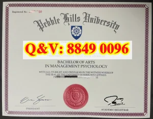 美国卵石山大学毕业证文凭｜Pebble Hills Universi...