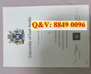 英国东安格利亚大学文凭Diploma from University o...