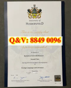 英国哈德斯菲尔德大学毕业证University of Hudders...