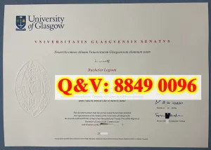 英国格拉斯哥大学毕业证学士学位证书样式｜Univers...