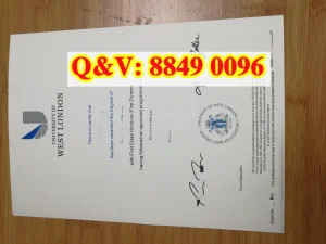 英国西伦敦大学文凭Diploma from University of We...