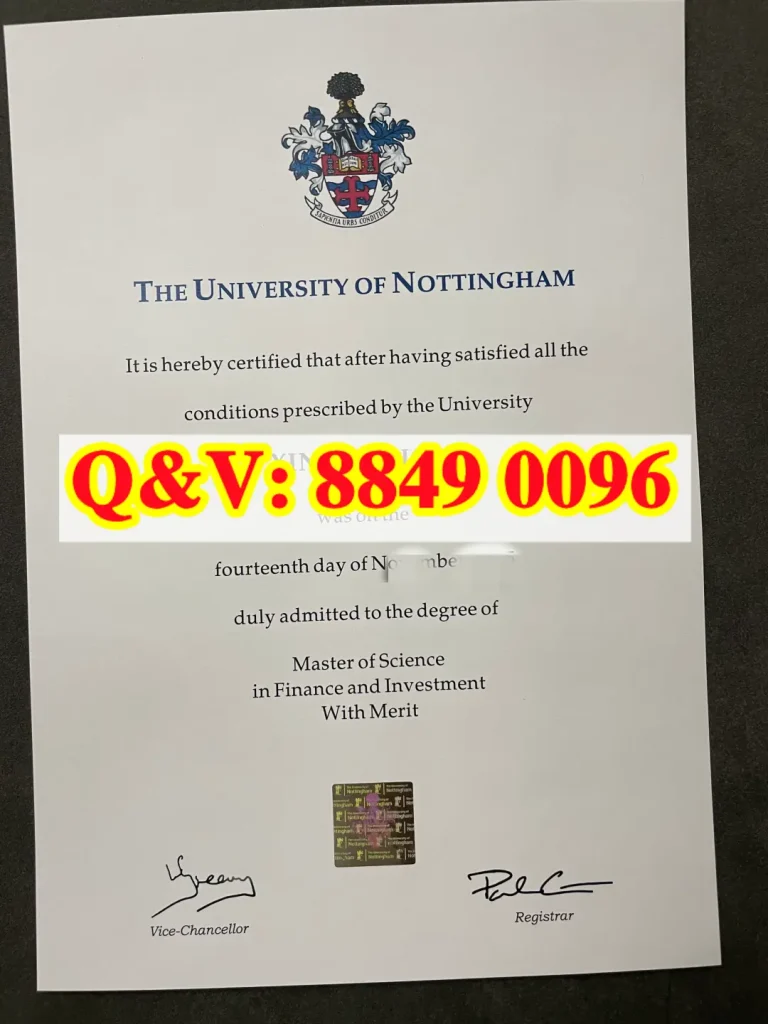 英国诺丁汉大学毕业证,英国诺丁汉大学学历,英国诺丁汉大学成绩单