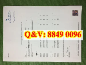 英国阿斯顿大学成绩单aston university transcript...