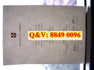 剑桥大学学历毕业证University of Cambridge degre...