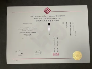 香港理工大学专上学院毕业证副学士学位证书｜Hong ...