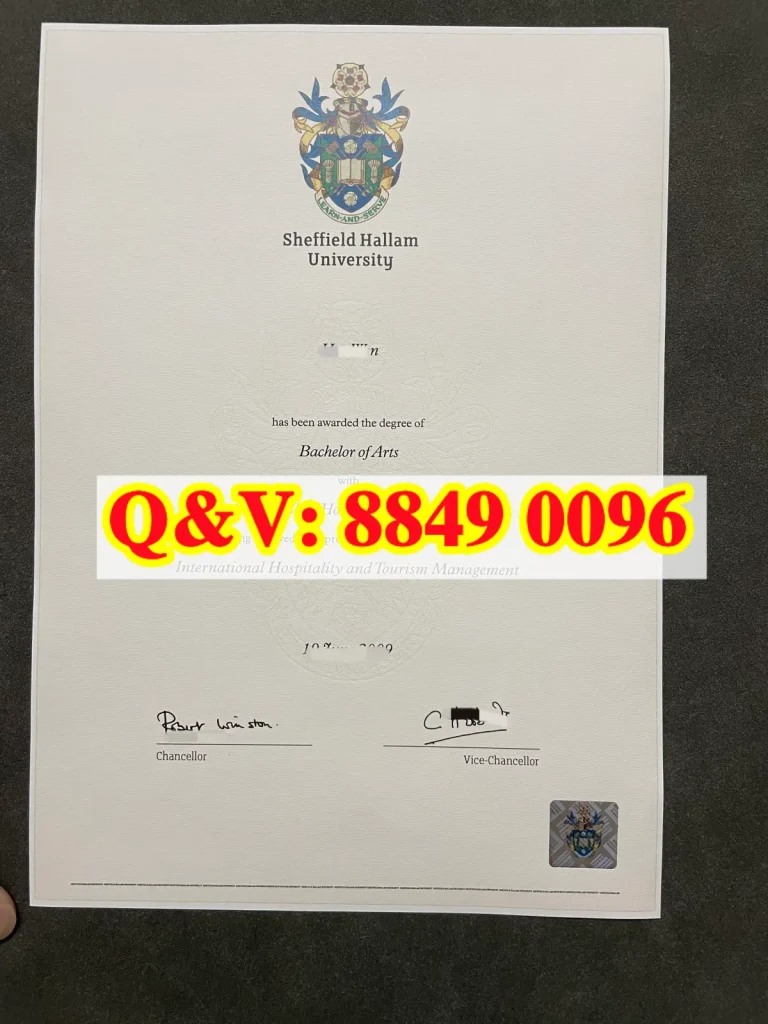 谢菲尔德哈勒姆大学毕业证成绩单Sheffield Hallam University degree:权威解读与全流程指南(images 2)