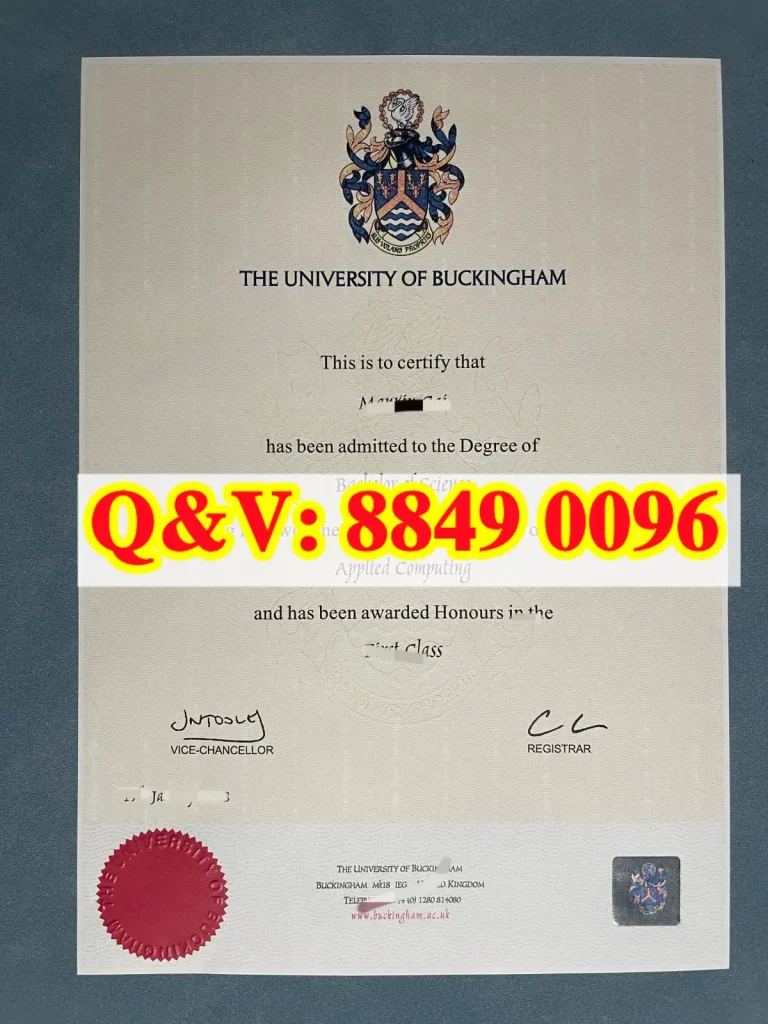 新版本英国白金汉大学毕业证实拍图,university buckingham degree