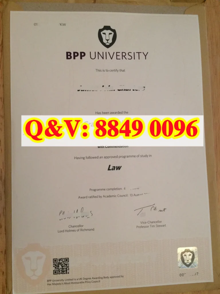 英国英博夏尔大学毕业证BPP University degree