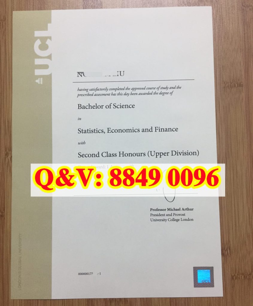 英国UCL大学本科毕业证,英国UCL大学学位证书