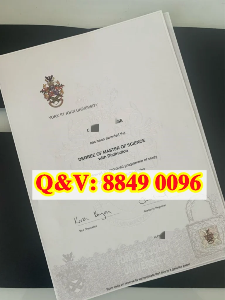 英国约克圣约翰大学毕业证，英国约克圣约翰大学成绩单，York St John University degree，英国约克圣约翰大学文凭成绩单，英国约克圣约翰大学学历样本，英国约克圣约翰大学留学材料