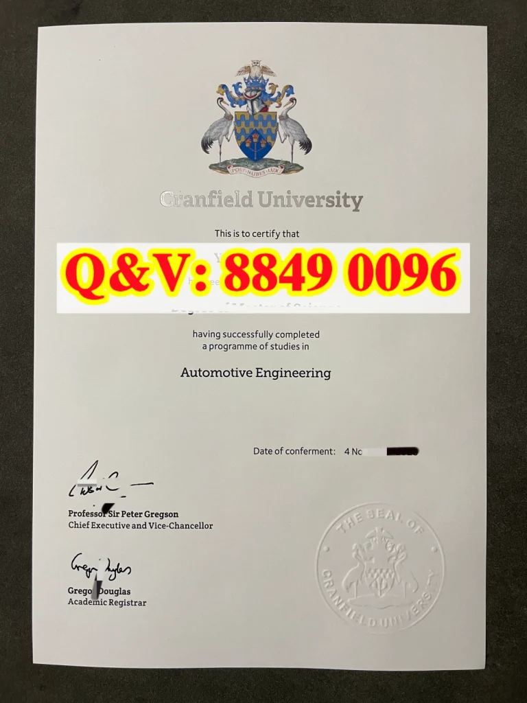 英国克兰菲尔德大学毕业证成绩单:权威解读与全流程指南|Official Full‑Procedure Guide to Degree Certificate and Transcript of Cranfield University(images 2)