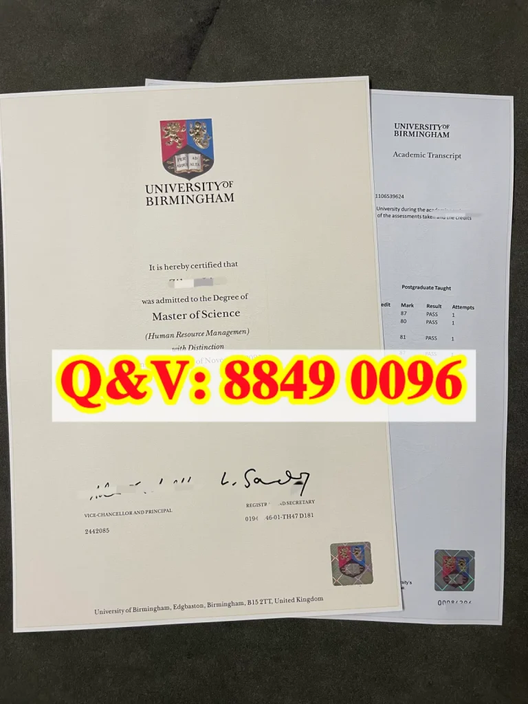 实拍伯明翰大学人力资源管理理学硕士学位证书,伯明翰大学硕士文凭,伯明翰大学硕士毕业证成绩单
