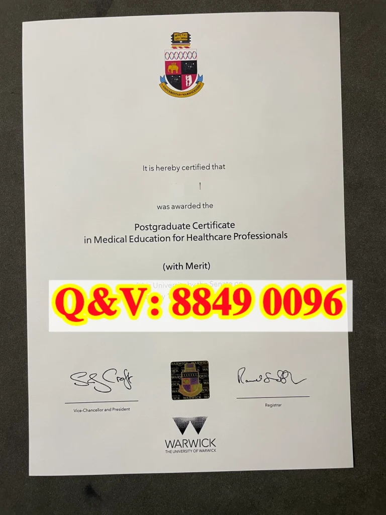 华威大学医学教育证书，PG‑Cert 研究生证书，英国医护进修证书，Warwick medical‑education certificate