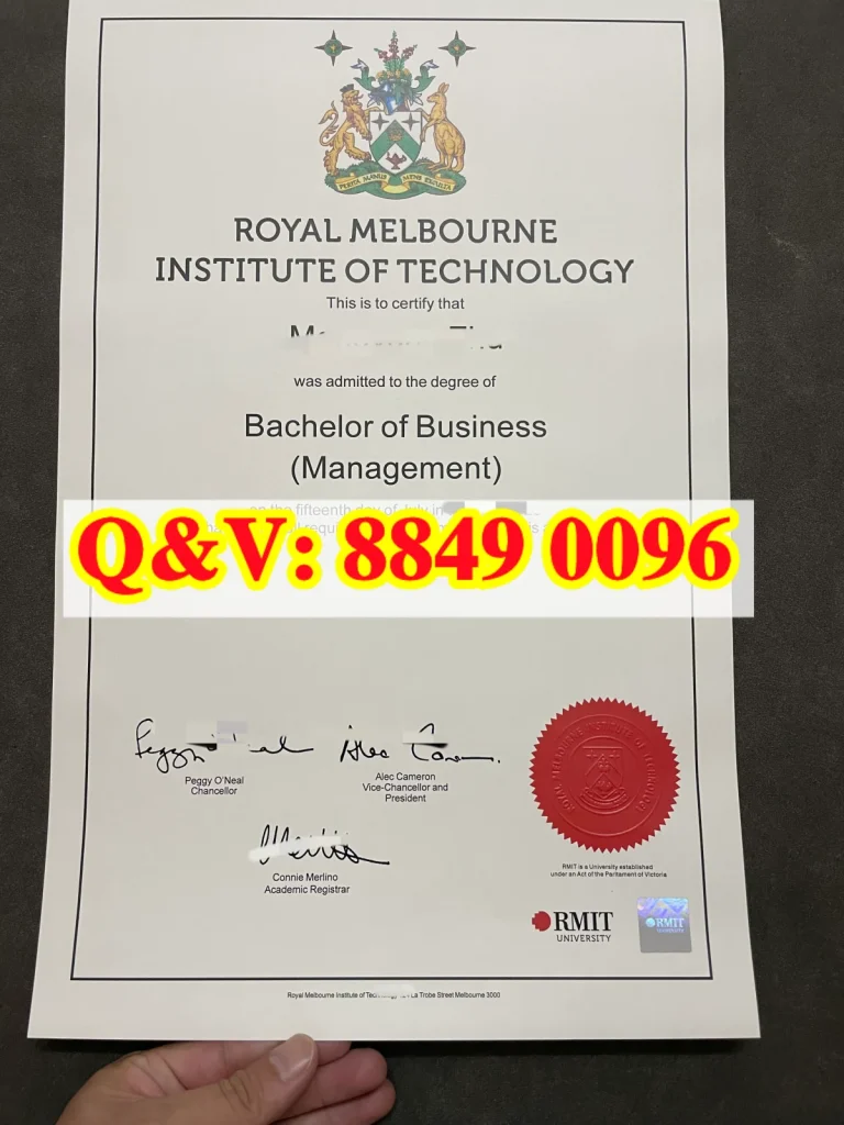 实拍墨尔本皇家理工大学毕业证，RMIT University diploma，澳洲RMIT大学毕业证