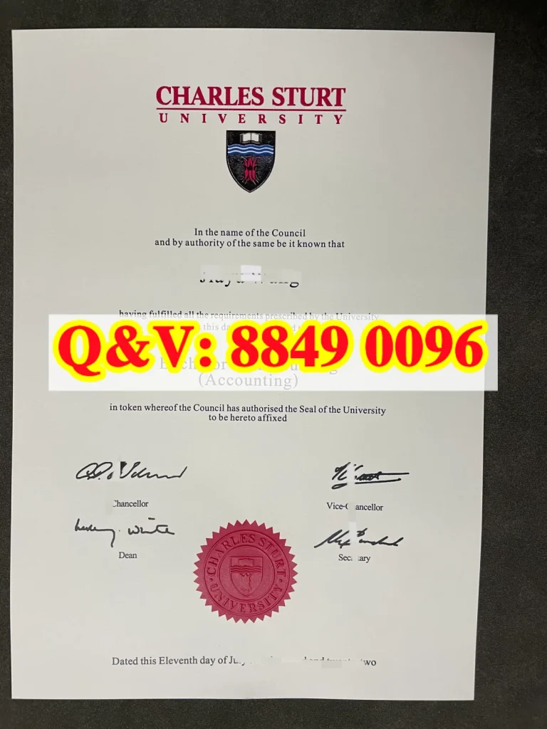 实拍澳洲查尔斯特大学毕业证,charles sturt university diploma,澳洲查尔斯特大学学位证书,澳洲查尔斯特大学文凭样本