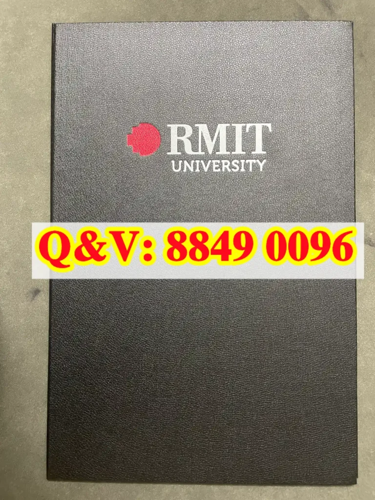 RMIT 毕业证外壳,皇家墨尔本理工大学证书封套,Rmit‑University 毕业外包装,澳洲高校毕业证配件