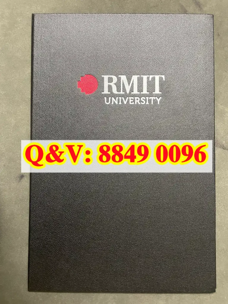 RMIT 毕业证外壳,皇家墨尔本理工大学证书封套,Rmit‑University 毕业外包装,澳洲高校毕业证配件