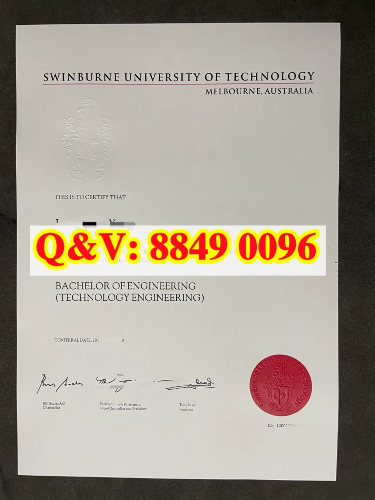 澳洲斯威本科技大学毕业证学位证,Swinburne University of Technology diploma
