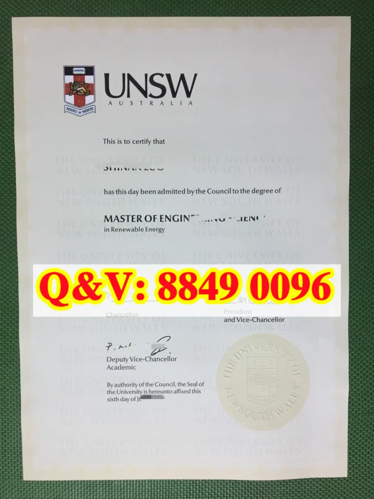 澳洲新南威尔士大学毕业证硕士学位证书|University of New South Wales master degree(images 1)