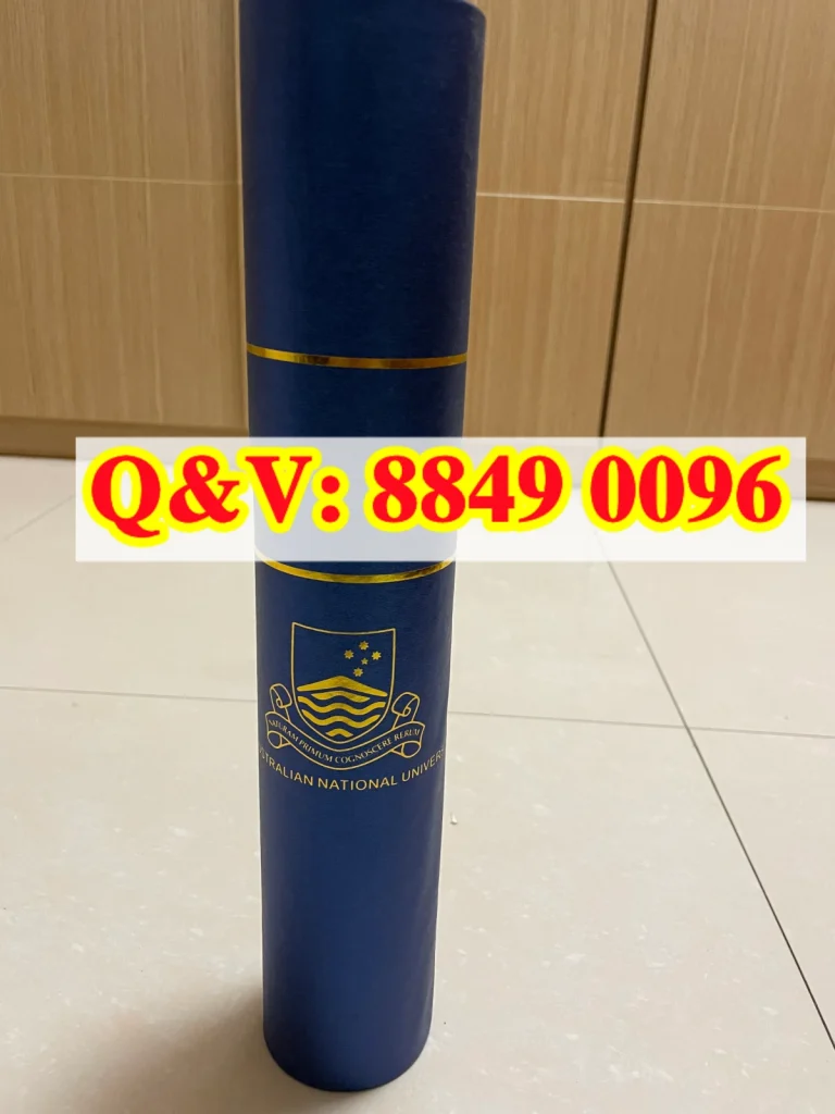 实拍澳洲国立大学毕业证外壳,澳大利亚国立大学学位证书圆筒封套 ANU Graduation Certificate Tube Cover