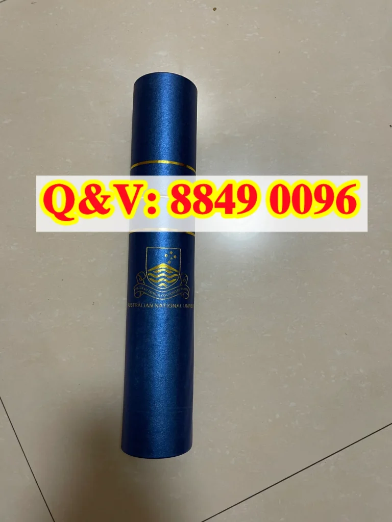 澳大利亚国立大学学位证书圆筒封套 ANU Graduation Certificate Tube Cover