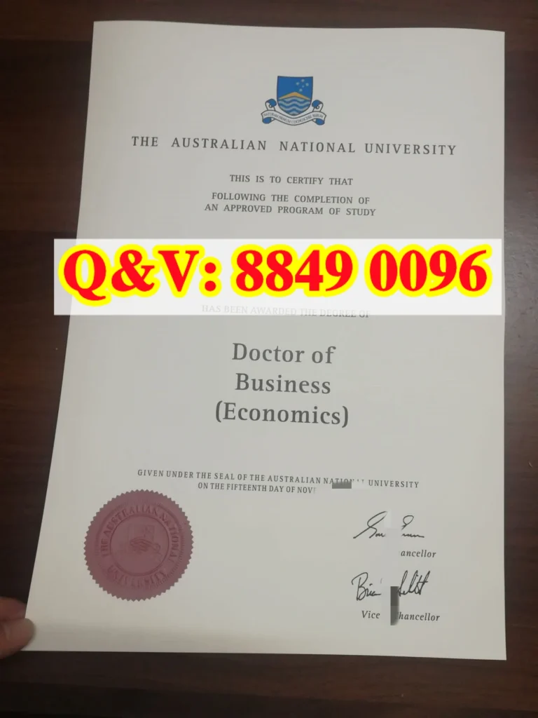 澳洲国立大学博士毕业证学位证,Australian National University Doctor of Philosophy